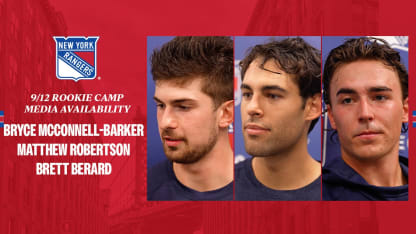 Rookie Camp: McConnell-Barker, Robertson, and Berard