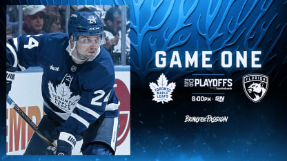 Round 2 Game 1: Toronto Maple Leafs vs Florida Panthers