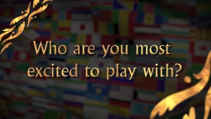 Who are the VGK Olympians Excited to Play With? 🏒