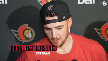 Drake Batherson Postgame Media vs VGK