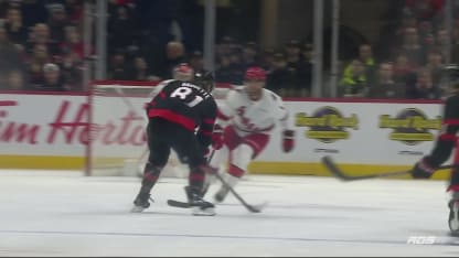 CAR@OTT: Gaudette marque un but contre Frederik Andersen