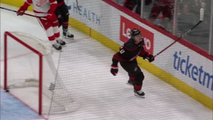 DET@CAR: Blake scores goal against John Gibson