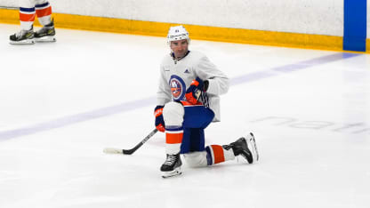 NYI Kyle Palmieri in training camp