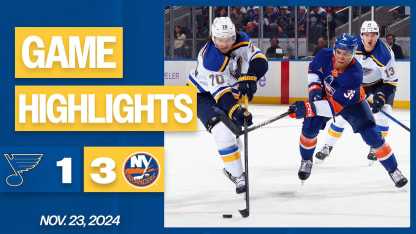 Highlights: NYI 3, STL 1