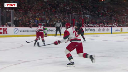 CAR@OTT: Tkachuk scores goal against Frederik Andersen