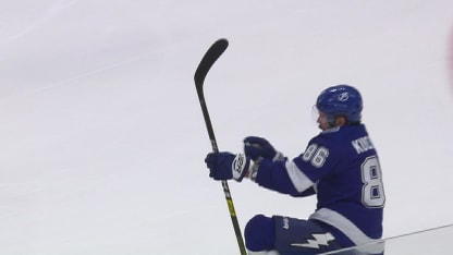 Kucherov's quick power-play goal