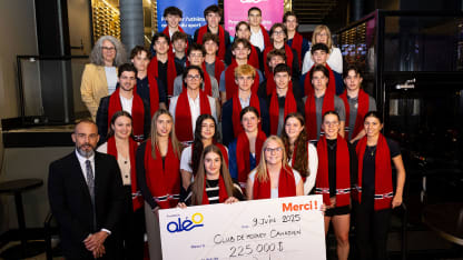 Montreal Canadiens and the Aléo Foundation award $75,000 in scholarships and services