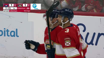 FLA vs. WSH: Reinhart snipes on the power play