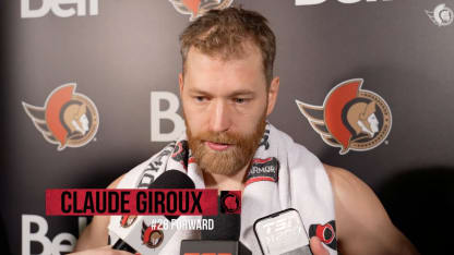 Claude Giroux dispo média après le match contre PIT