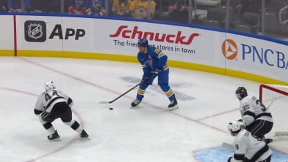 LAK@STL: Faulk fires the one-time for a PPG