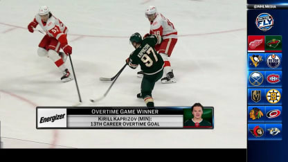 Energizer OT Winner: Kirill Kaprizov