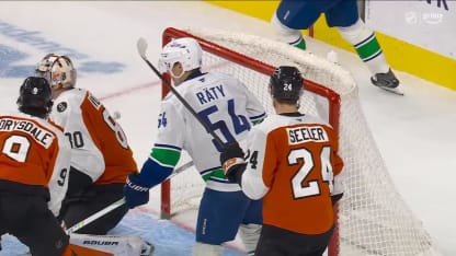 VAN@PHI: O'Connor scores goal against Dan Vladar