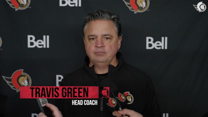 Travis Green Pregame Media vs DAL