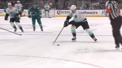 SEA@SJS: Stephenson scores empty-net goal