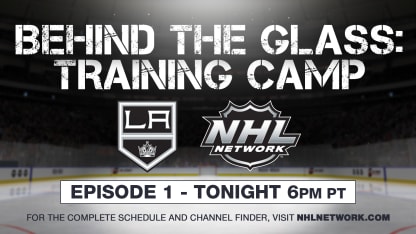Behind-the-glass-LAK-training camp-debuts-tonight