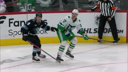 UTA@CAR: Svechnikov scores goal against Karel Vejmelka