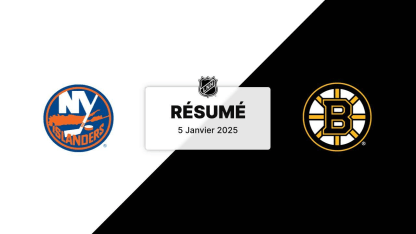 NYI vs BOS | Résumé 05/01/25