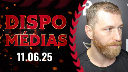 Claude Giroux dispo médias d'avant-match contre BOS