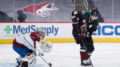 Philipp Grubauer Arizona Coyotes 2021 March 22