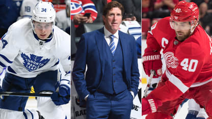 Henrik Zetterberg Mike Babcock Toronto Maple Leafs Detroit Red Wings Auston Matthews