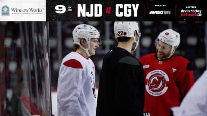 DEVILS GAME PREVIEW AT FLAMES 1.19.26