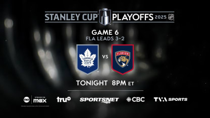 Catch Game 6 between Maple Leafs, Panthers tonight
