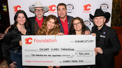 Over $500,000 Raised at Flames Celebrity Poker Tournament