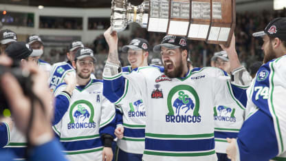 Ed Chynoweth Cup Josh Anderson prospect Swift Current Broncos WHL Playoffs 2018 May 13