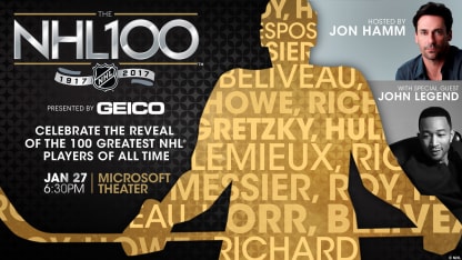 Jon Hamm to host NHL100 in Los Angeles