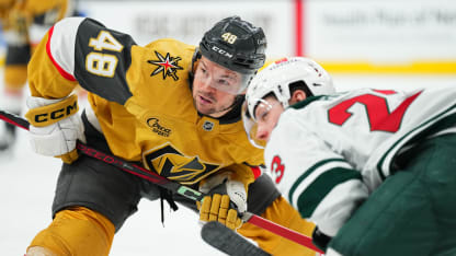 Golden Knights 4, Wild 2