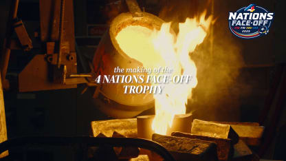 Making of the 4 Nations Face-Off Trophy