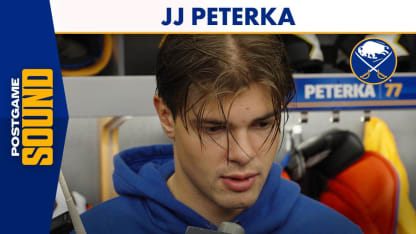 JJ Peterka Postgame vs. PIT