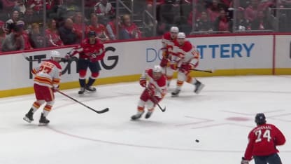 CGY@WSH: McMichael scores goal against Devin Cooley