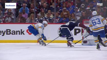 STL@COL: Blackwood effectue un bel arrêt contre Brayden Schenn