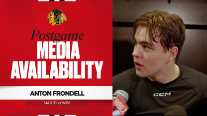 Frondell on First NHL Goal