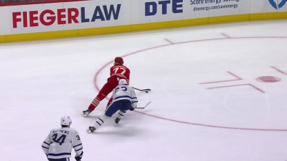 TOR@DET: Edvinsson scores goal against Dennis Hildeby