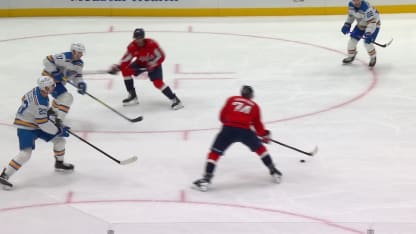 STL@WSH: Carlson scores goal against Jordan Binnington