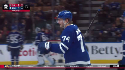 FLA@TOR: McMann scores empty-net goal
