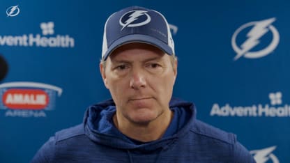 Jon Cooper | Pregame vs Boston Bruins