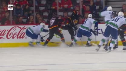 Nikita Zadorov with a Goal vs. Calgary Flames
