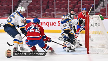 Caufield scores in OT badge Laflamme