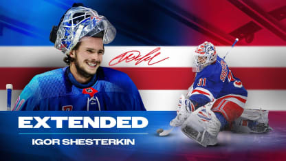 Rangers Agree to Terms with Igor Shesterkin