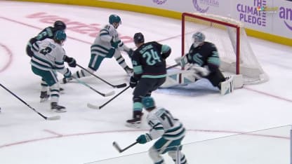 SJS@SEA: Wennberg scores PPG against Matt Murray