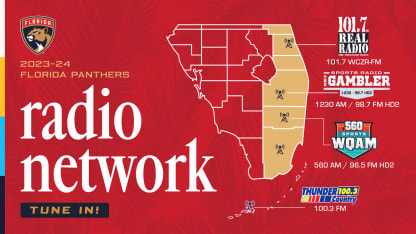 Florida Panthers Announce 2023-24 Radio Network