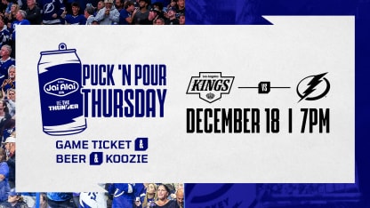 Puck 'n Pour Thursday Ticket Pack - 12/18