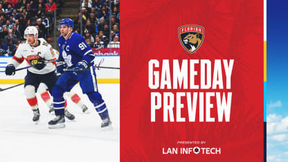 PREVIEW: Panthers kick off trip with potential playoff preview in Toronto