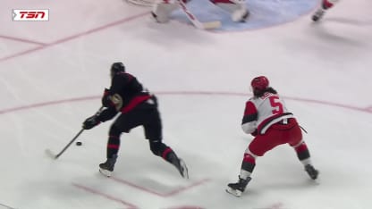 CAR@OTT: Cozens scores PPG against Frederik Andersen