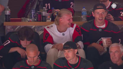 Halland takes in Game 5 of Cup Final