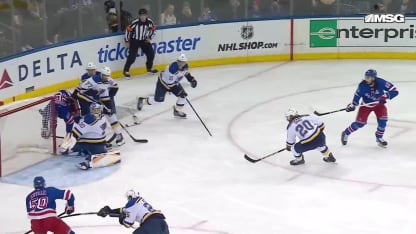 William Cuylle with a Goal vs. St. Louis Blues