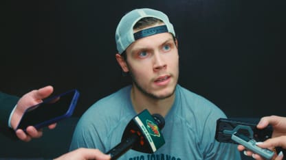 Wallstedt Postgame at Vancouver 12/6